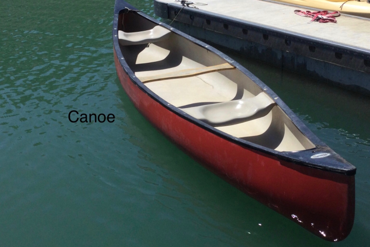 a small boat in a body of water